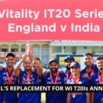 KL RAHUL'S REPLACEMENT FOR WI T20Is ANNOUNCED