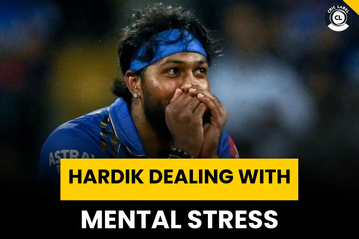 Hardik Pandya Struggling With Mental Health Issues