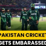 Pakistan Cricket gets Embarassed