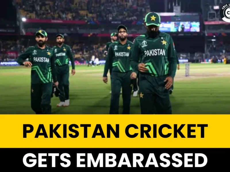 Pakistan Cricket Emabarassed in front of the World Again!