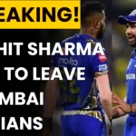 Rohit Sharma set to leave Mumbai Indians