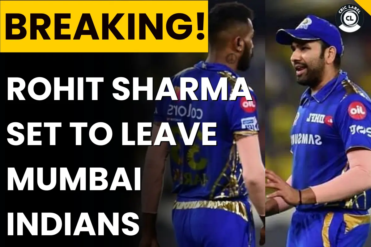 Rohit Sharma set to leave Mumbai Indians