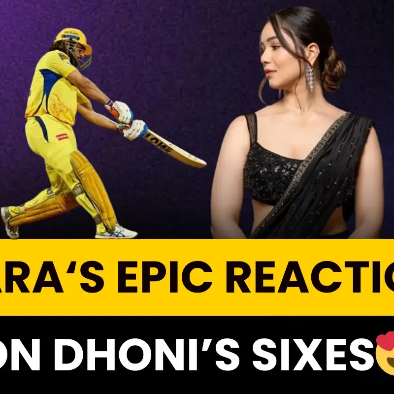 Watch: Sara Tendulkar gets stunned as Dhoni hits Hat-Trick of Sixes