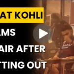Virat Kohli Slams Chair