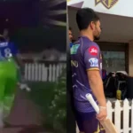 Virat Kohli breaks his own bat