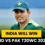 IND vs PAK T20 World Cup 2024